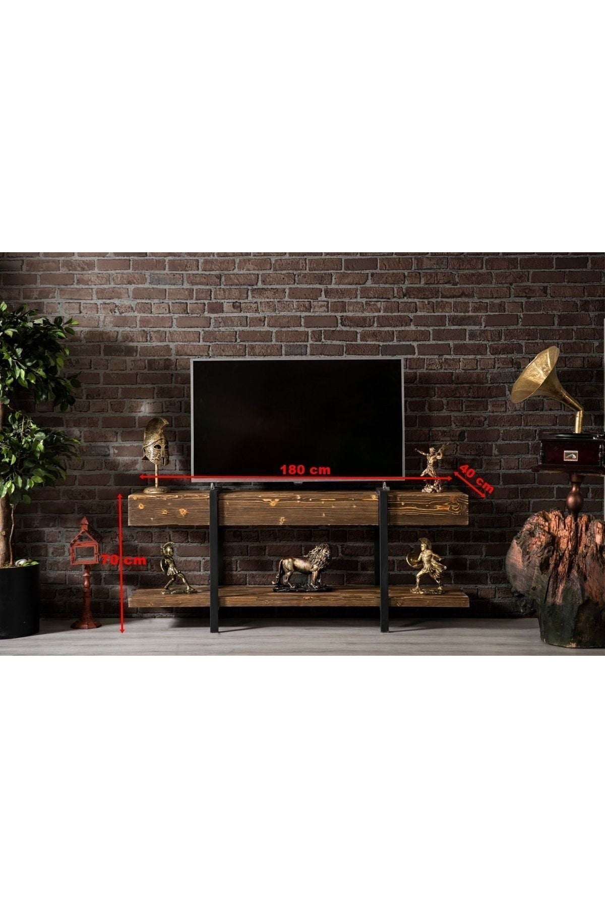 Helen Tv Sehpası Ladin Ahşap