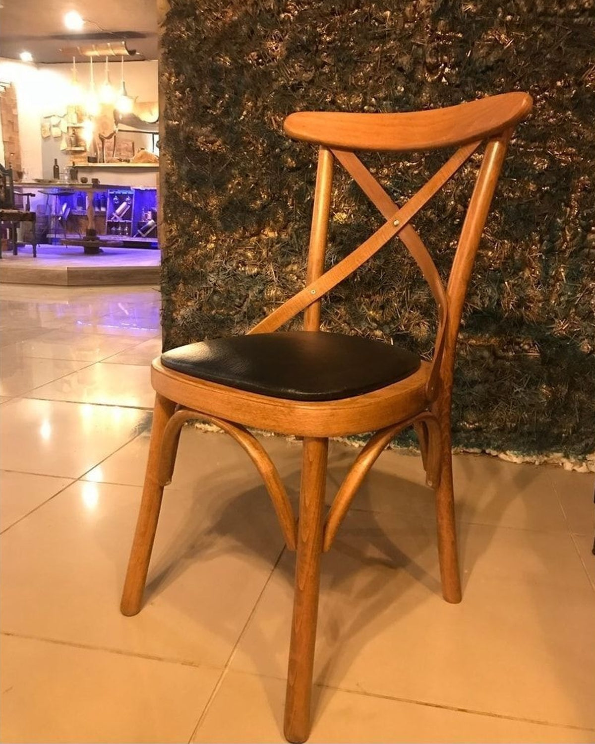 Tonet Doğal Gürgen Ahşap Sandalye