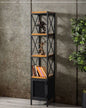 Eiffel-Bücherregal mit 3 Regalen und Schränken